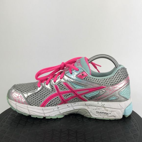 Asics GT-1000 3 Silver/Pink Athletic Running Shoes T4K8N Women’s Size 7.5 - Picture 9 of 12